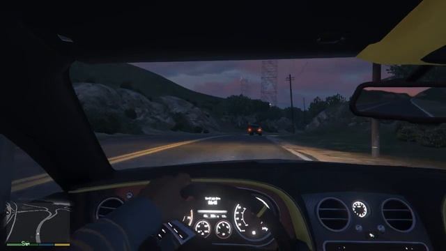 Bentley Continental GT Breitling Test Drive - GTA 5 смотреть онлайн