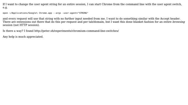 Changing the Accept header for a session with Chrome смотреть онлайн
