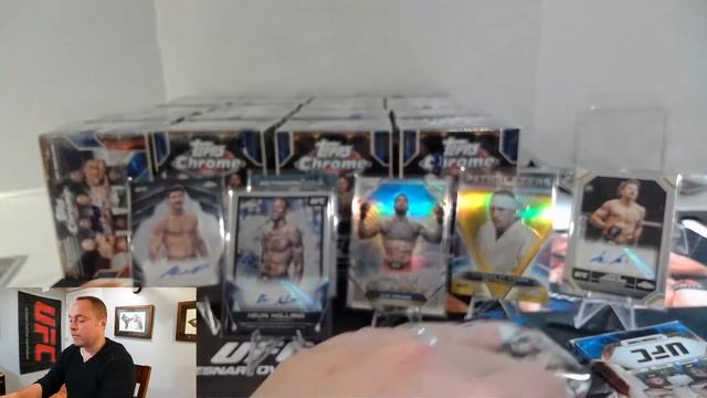 Topps UFC Chrome 2024 - FULL BLASTER CASE RIP! смотреть онлайн