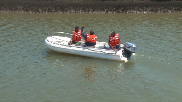 Boat Safari at Fudam Bird Sanctuary-Diu смотреть онлайн