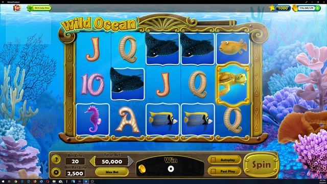 Microsoft Jackpot's 'Wild Ocean' Big Win Jingle смотреть онлайн