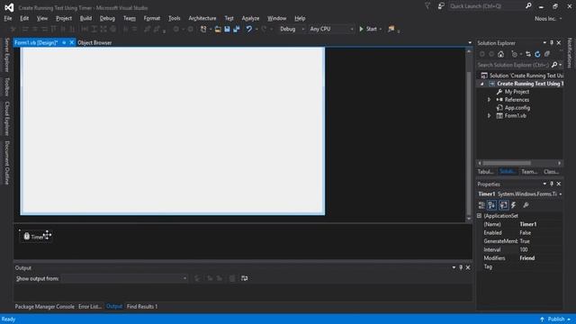 Create Running Text Using Timer in VB.NET смотреть онлайн