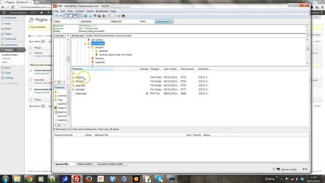 Chrome Marketer - How to Install the Wordpress Plugin смотреть онлайн