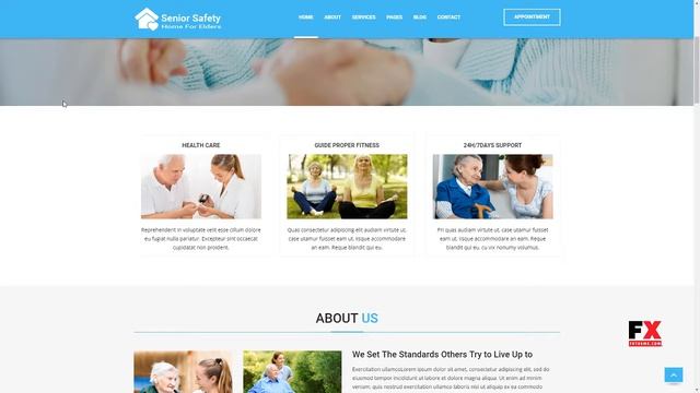 Senior Safety - Senior Security HTML5 Template Reagan Barrie смотреть онлайн