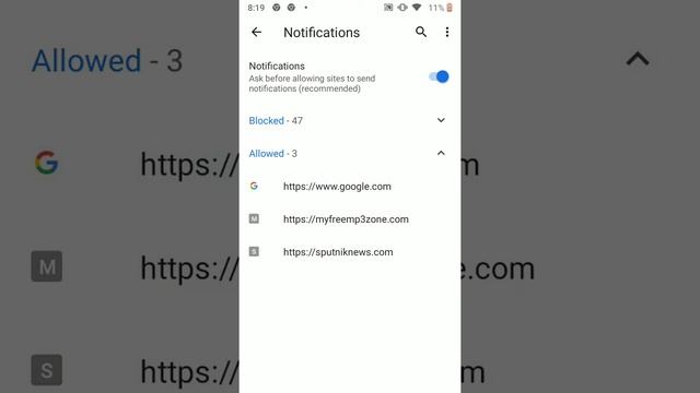 Annoying News Pop Up Notification of Chrome Browser on Mobile Phone смотреть онлайн