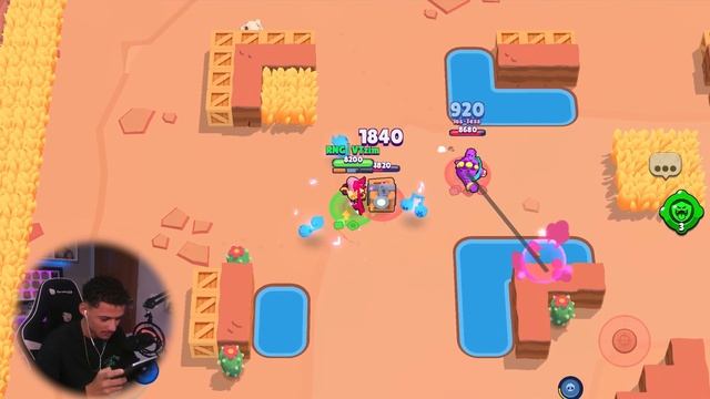1000🏆 TROFÉUS no COMBATE com a MELODIE no BRAWL STARS! смотреть онлайн