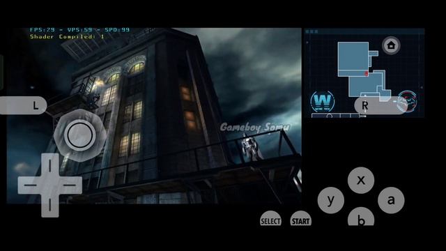 Batman Arkham Origins Blackgate Gameplay Test Citra 3DS Emulator on Android смотреть онлайн