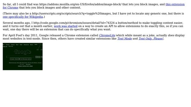 Disabling images in Chrome/Firefox (ie, using "text mode") (2 Solutions!!) смотреть онлайн