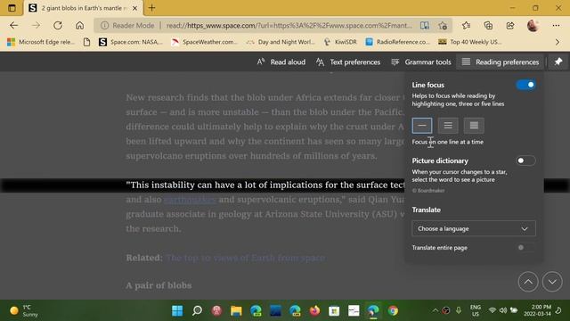 Microsoft Edge feature highlight Immersive reader and customization options смотреть онлайн