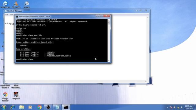 Show Wi Fi Password in CMD | Windows 10/8/7/XP смотреть онлайн