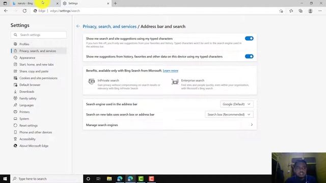 Cara Merubah Search Engine Microsoft Edge Ke Google, Yahoo!, Youtube, DLL Dengan Mudah смотреть онлайн