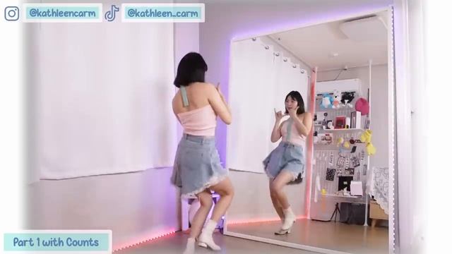 dance tutorial « KATSEYE - TOUCH» смотреть онлайн