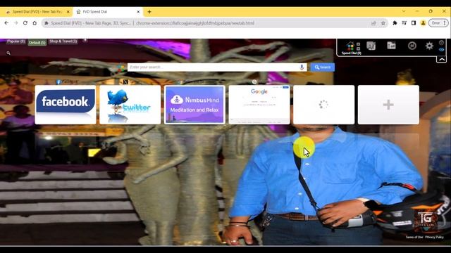 Fvd Speed Dial for Chrome with Sync and 3D wall смотреть онлайн