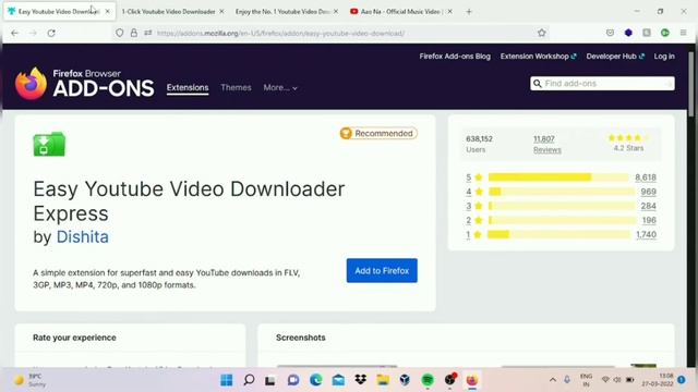 How To Download YouTube Videos l Firefox Add Ons Features. смотреть онлайн