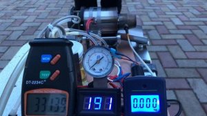 Зрелищный тестовый запуск самодельного мини турбореактивного двигателя Homemade mini turbojet engin