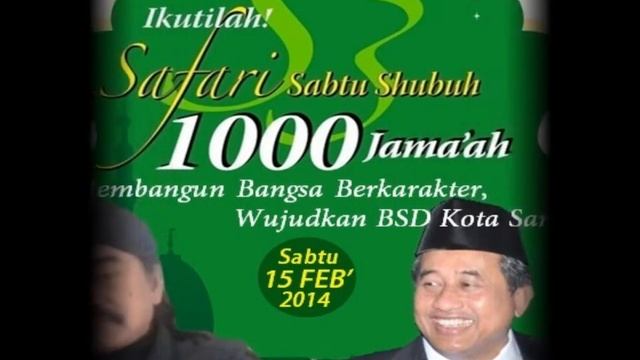 Safari Sabtu Subuh (S3) 1000 Jamaah Masjid Al-Aqsha DeLatinos - BSD City смотреть онлайн