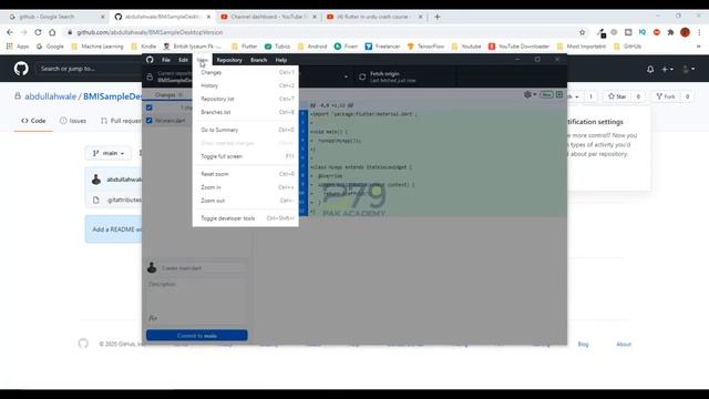 GitHub Desktop use in a easy and quick way смотреть онлайн