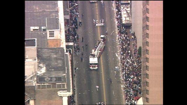 Atlanta Braves parade after 1995 World Series win смотреть онлайн