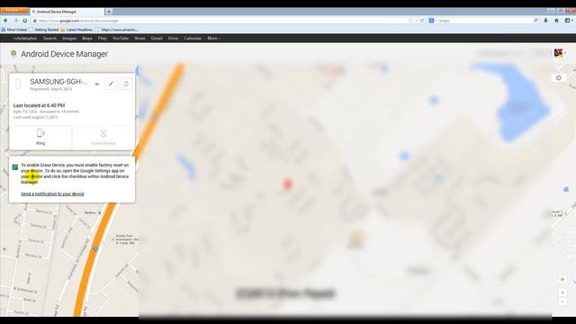 Android Device Manager смотреть онлайн