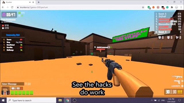 BEST KRUNKER Mod Menu/Hacks 2.6.0 | AIMBOT, BHOP, ESP | No Download UNDETECTABLE (Working) смотреть онлайн