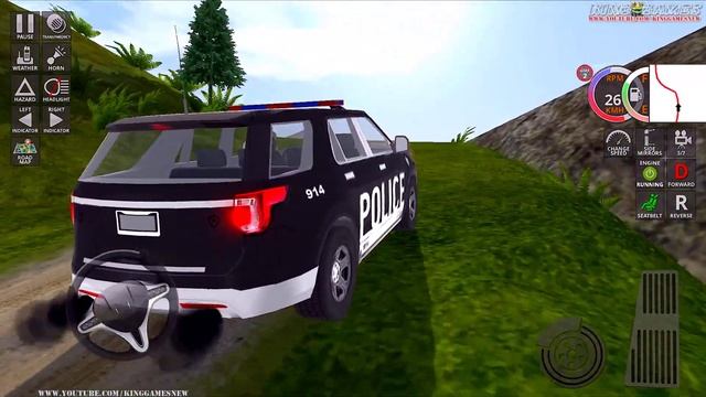 Real Police Car Chase Simulator 3D - Offroad Police Patrol Driving - Android GamePlay смотреть онлайн