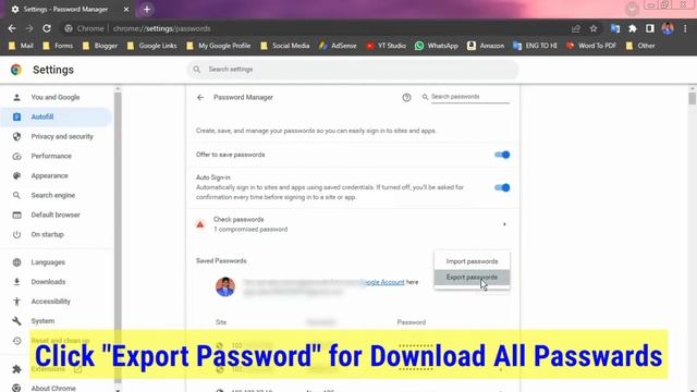 Export Passwords from Google Chrome || How to Export Passwords in Google Chrome? смотреть онлайн