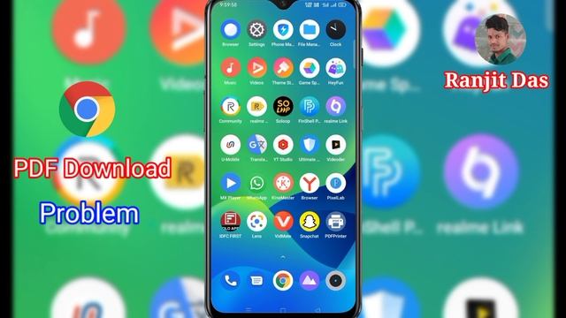 Realme Mobile Pdf Download Problem || Chrome Se Pdf Download Nahi Ho Raha Hai || print pdf problem смотреть онлайн