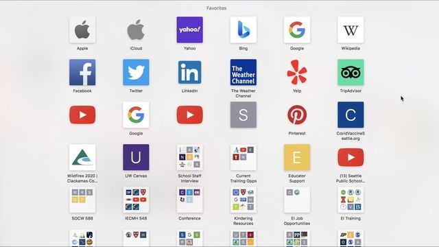 Safari favorites page смотреть онлайн