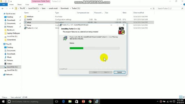 How to download turbo c compiler in your window 10/8/7 pc and run your first c program.. смотреть онлайн