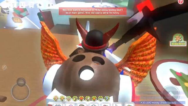 Bee Swarm Simulator 75 Gifted Brave Bees смотреть онлайн
