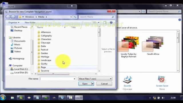 Windows 7 Tips : How to change Windows Explorer Complete Navigation Sound (Program Events) смотреть онлайн