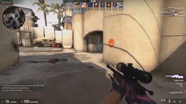 [CS GO] AWP Noscope смотреть онлайн