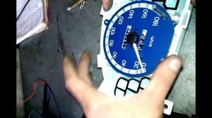 Daewoo Matiz - Замена спидометра в приборной доске.