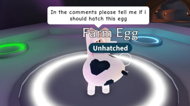 Should i hatch my Farm Egg? (Adopt Me) смотреть онлайн