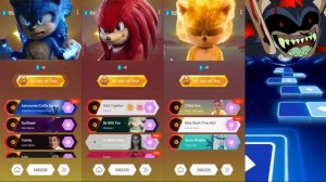 All Characters Megamix (Metal Sonic 🔴 Sonic X 🔴 Sonic exe 🔴 Sonic Boom 🔴 Knuckles 🔴 Super Sonic)