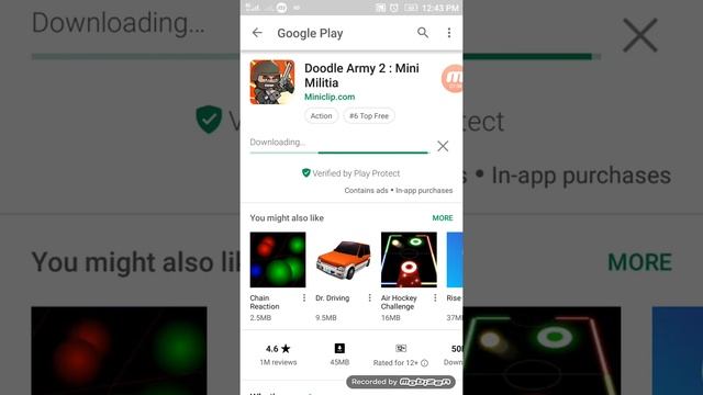 Download Mini Militia Hack Common Server !