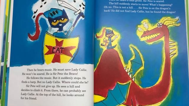 Pete The Cat 🐈⬛ 5 minutes stories - Sir Pete The Brave - Kid’s stories read aloud - Gmankidszone смотреть онлайн
