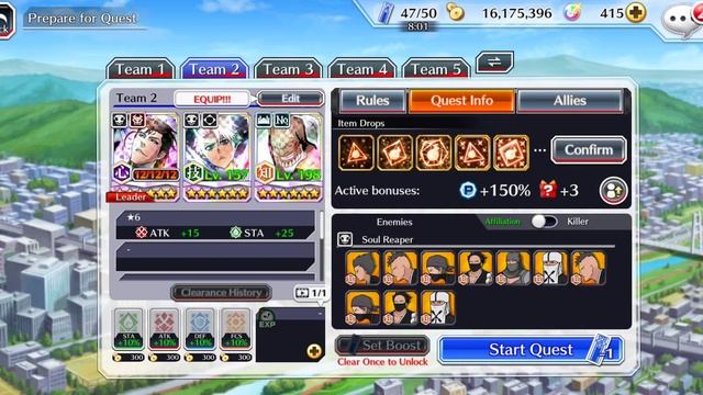 Bleach Brave Souls (The Gread Fluffy Detective Kon and the Curious Estate)Extra Quest 2: Soul Reape смотреть онлайн
