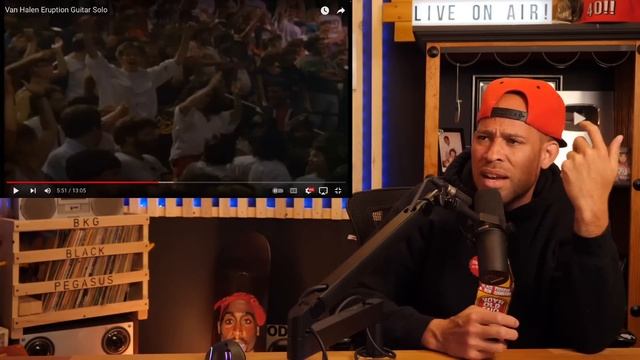 Rapper FIRST TIME REACTION to Van Halen Eruption Guitar Solo! OH MY смотреть онлайн