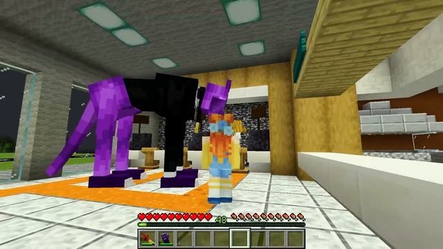 CATNAP gets MARRIED in Minecraft?! смотреть онлайн