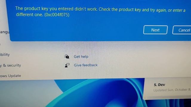 Microsoft no longer allows old windows 7 product key to be used to activated windows 11. Oct 2023 смотреть онлайн