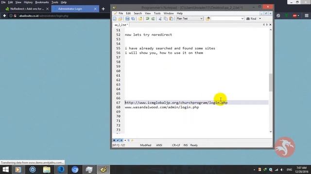 Bypass Admin Panel Using Noredirect Addon On Firefox Hack Website||YouTube смотреть онлайн