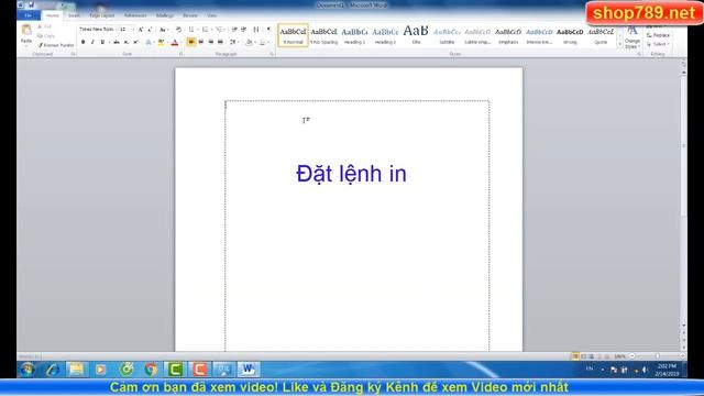 Cài Đặt Máy in Và Đặt lệnh in, Hủy lệnh in смотреть онлайн