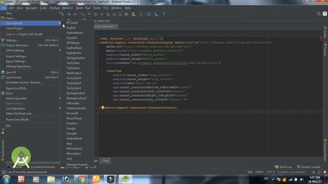 Android Studio Tutorial - Part 1 (Hindi) | Introduction to Android Studio and its User Interface смотреть онлайн