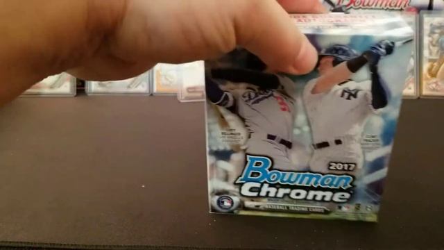 2017 Bowman Chrome Hobby Box Break #1 big Hits!!! смотреть онлайн