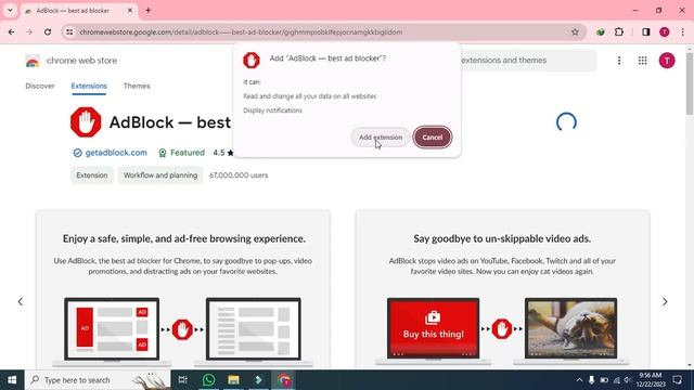 How To Add Adblocker On Google Chrome Apna Laptop Ka ChromeBroser Men add Blocker Kisa Add Kara смотреть онлайн