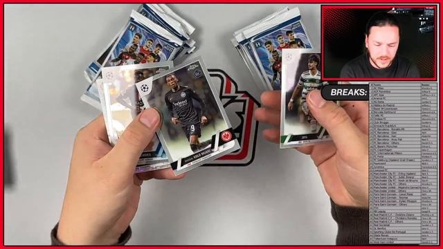Q'S TUESDAY NIGHT LIVE BOX BREAKS | TOPPS CHROME UEFA CLUB COMPETITIONS QSB #101 смотреть онлайн