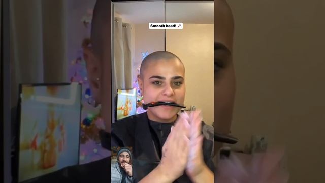 The Brave Shave Lady||Emotional Head Shaving Story #headshave2024 #femalesshaving #hairbuzzed