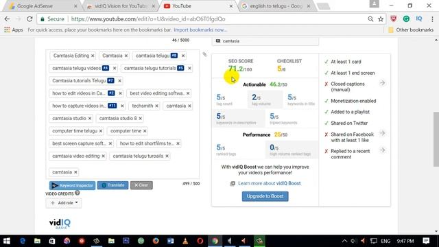 Vidiq Extension Information In Telugu | Best Youtube Creators Google Chrome Extension Telugu | Vidi смотреть онлайн