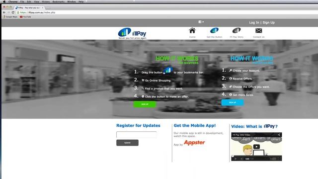 How to install the I'll Pay button on Google Chrome смотреть онлайн